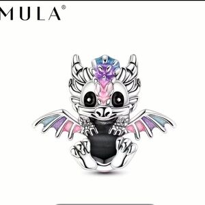 Colorful Dragon Charm